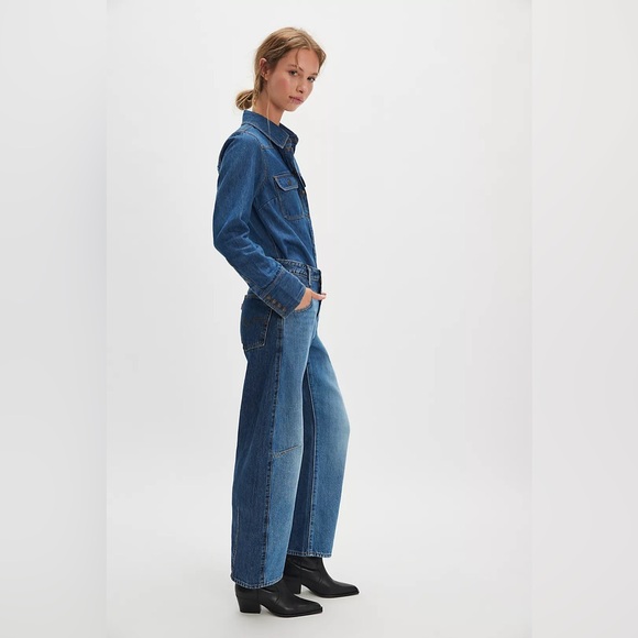 Levi’s Barrel Saddle Back Jeans NWT - Picture 2 of 13